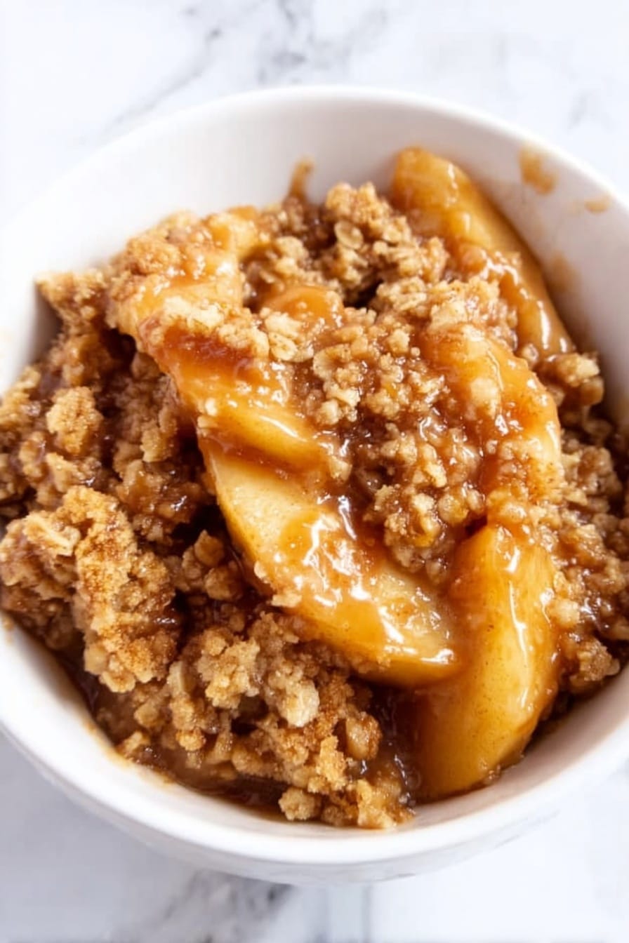 Easy Apple Crisp Recipe with Oat Topping Recipe