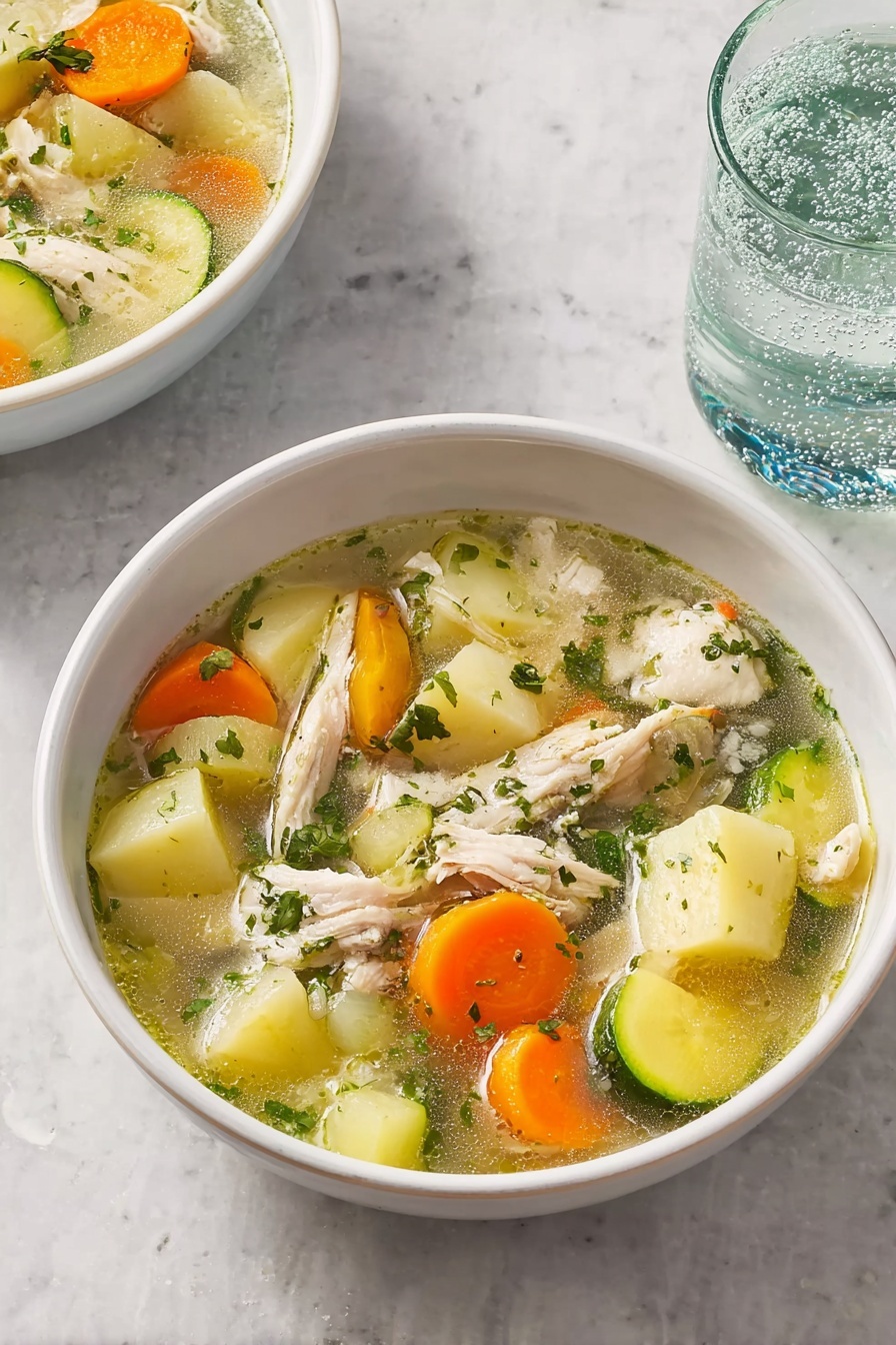 Classic Chicken Caldo Soup Recipe