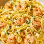 Creamy Garlic Shrimp Pasta Recipe