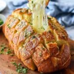 Garlic Cheese Crack Bread Recipe