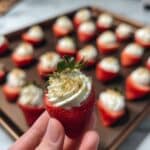 Deviled Strawberries with Cream Cheese Filling Recipe