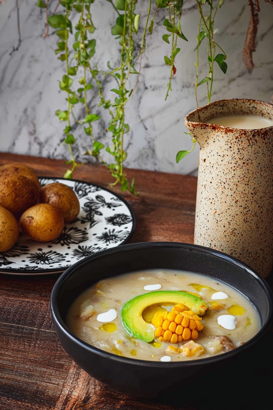 Colombian Chicken and Potato Soup Recipe