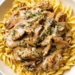 Creamy Beef Stroganoff recipe