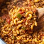 Hearty American Chop Suey with Ground Beef Recipe