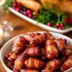 Honey Glazed Bacon-Wrapped Sausages Recipe