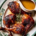 Roasted Goose Legs with Cherry Glaze Recipe