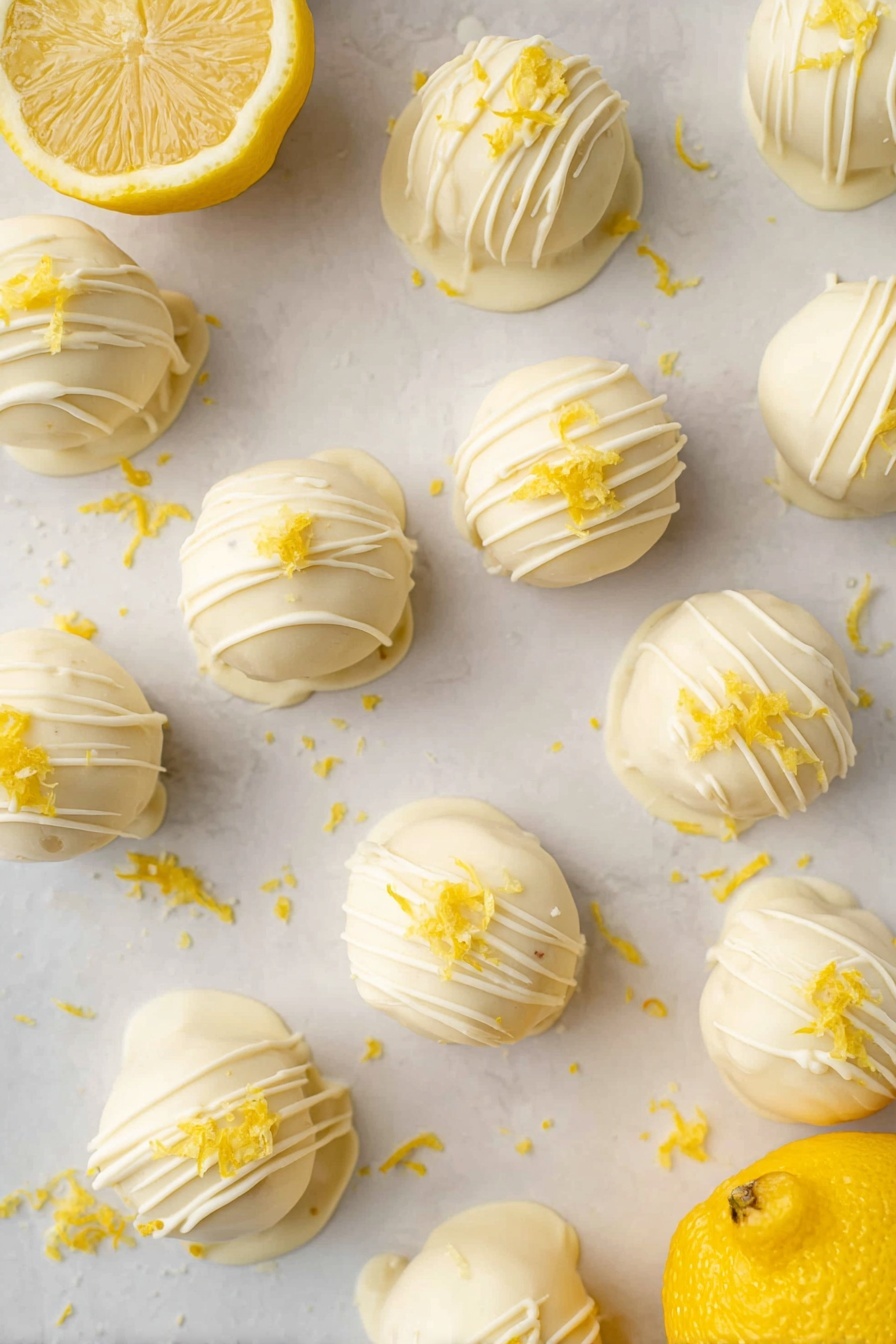 Lemon Oreo Truffles Recipe