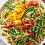 One-Pot Lemon Vegetable Pasta Recipe