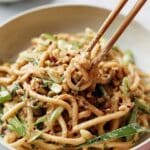 Garlic Peanut Noodles Recipe