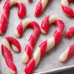 Peppermint Candy Cane Cookies Recipe