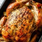 Juicy Dry Brine Turkey with Lemon & Rosemary Recipe