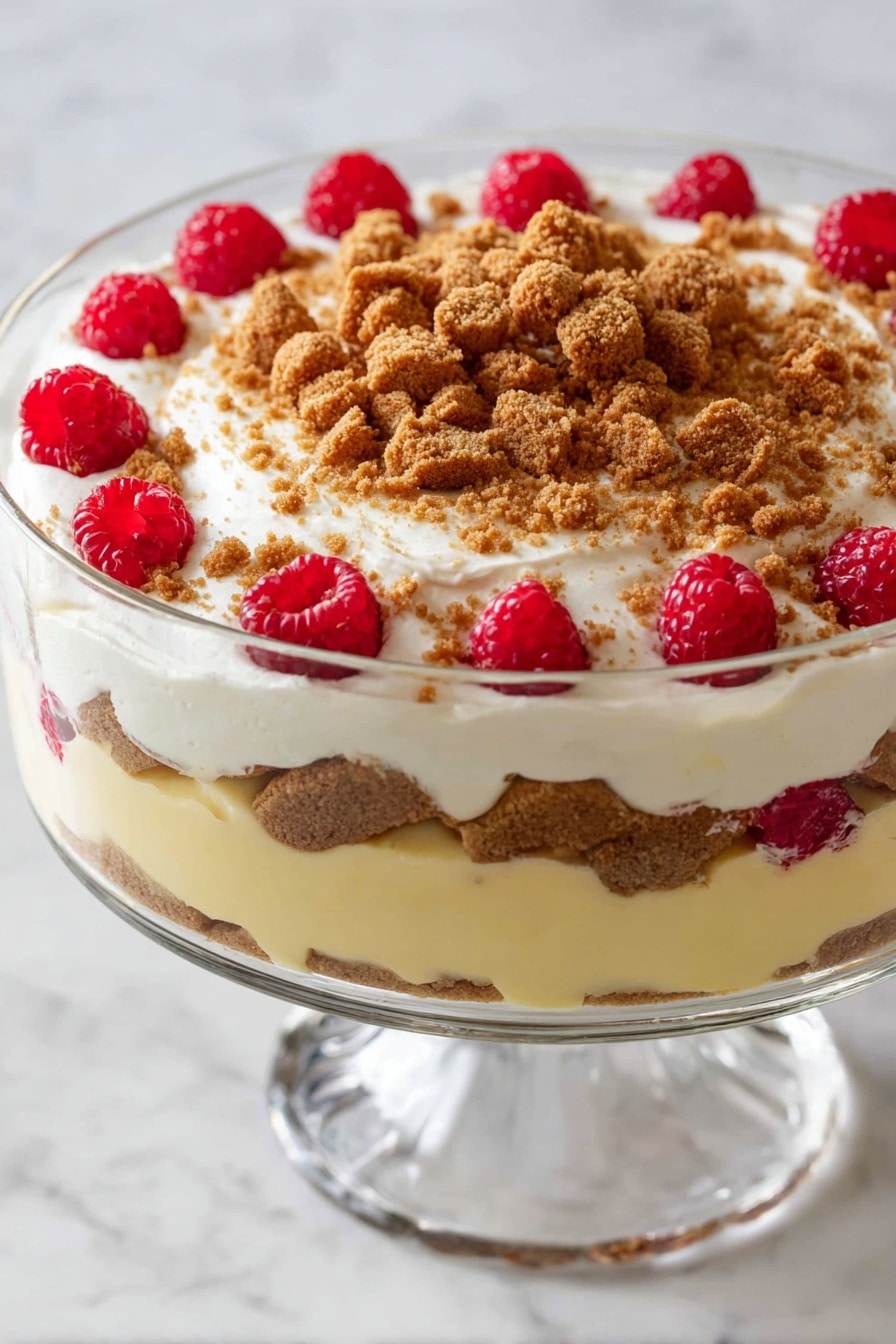 Eggnog Gingerbread Trifle Recipe