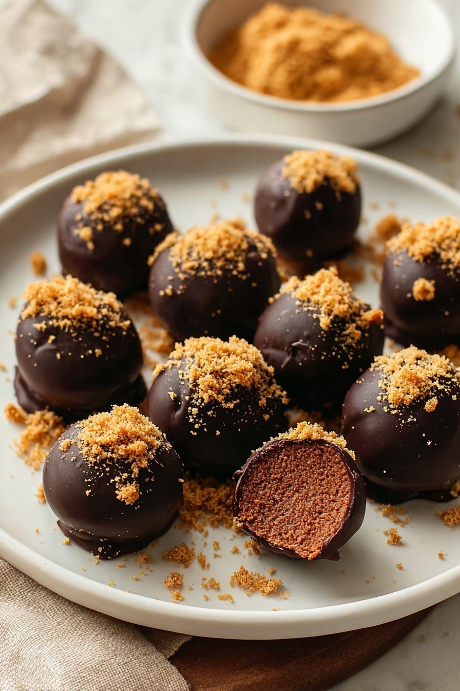 Chocolate Gingerbread Truffles Recipe