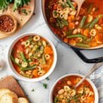 Hearty Vegetarian Minestrone Soup Recipe