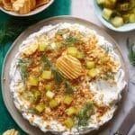 Viral Pickle Dip with Crispy Breadcrumbs Recipe