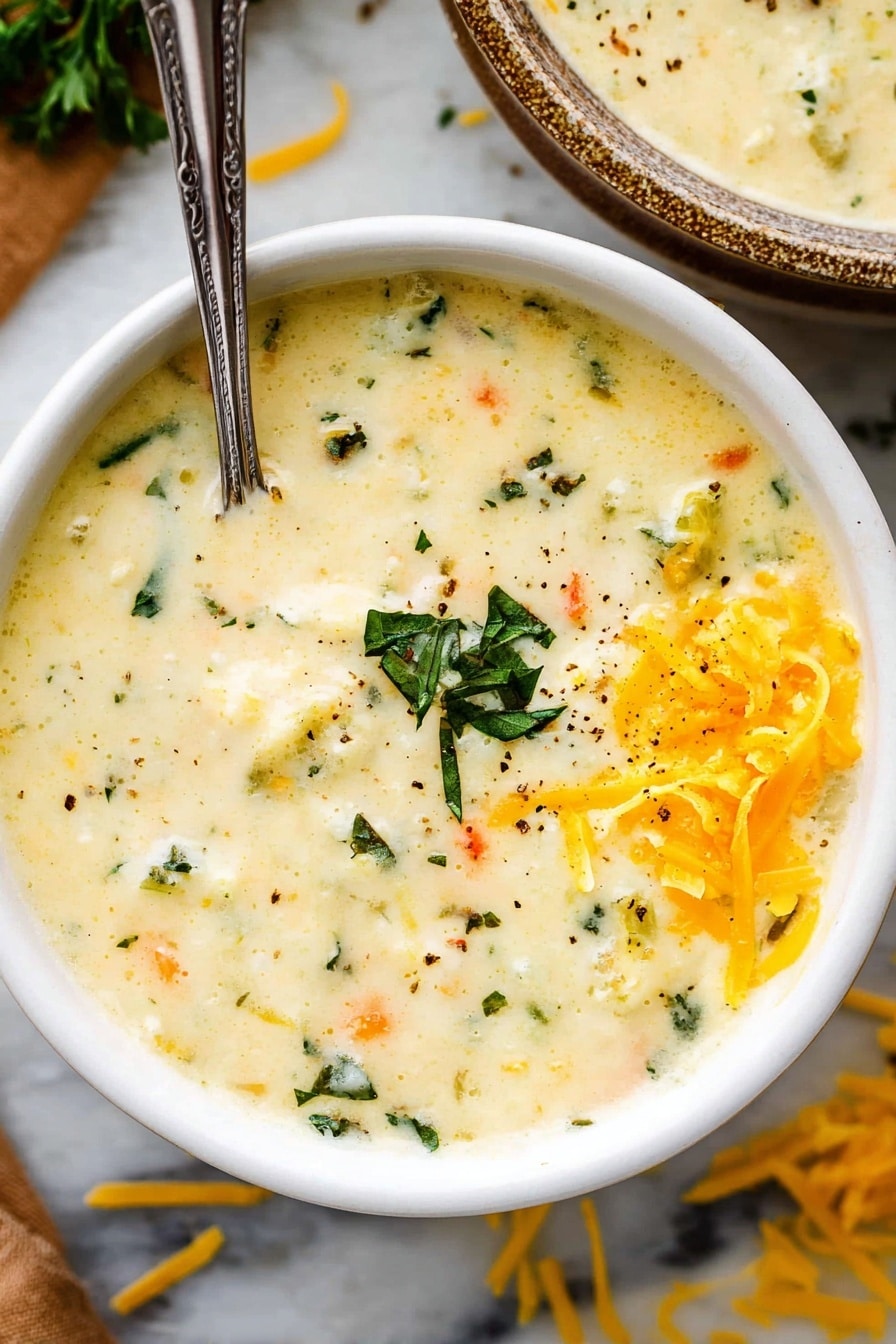 Creamy Potato Soup with Fresh Herbs Recipe
