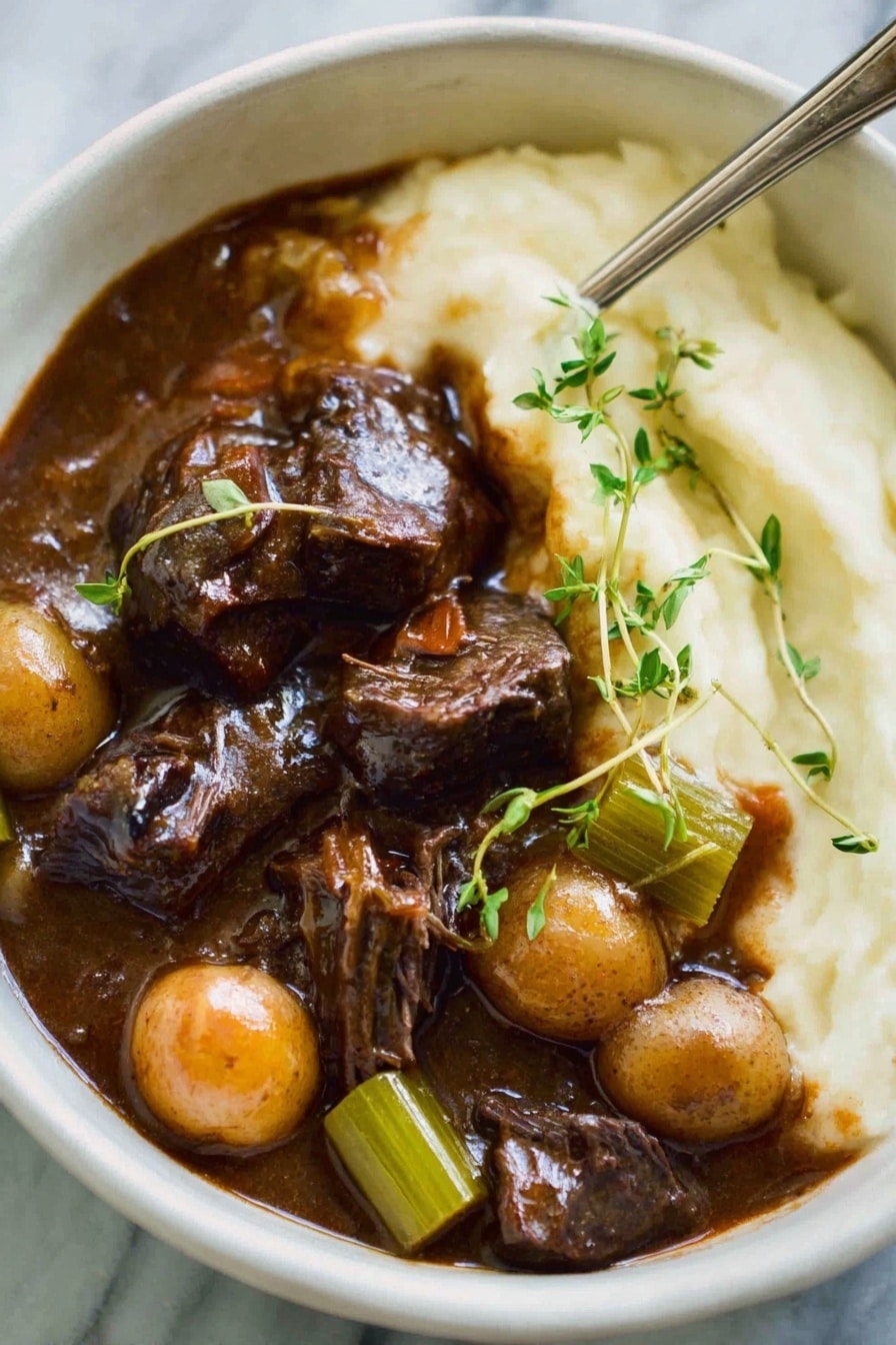 Rich Beef Stew with Red Wine Recipe