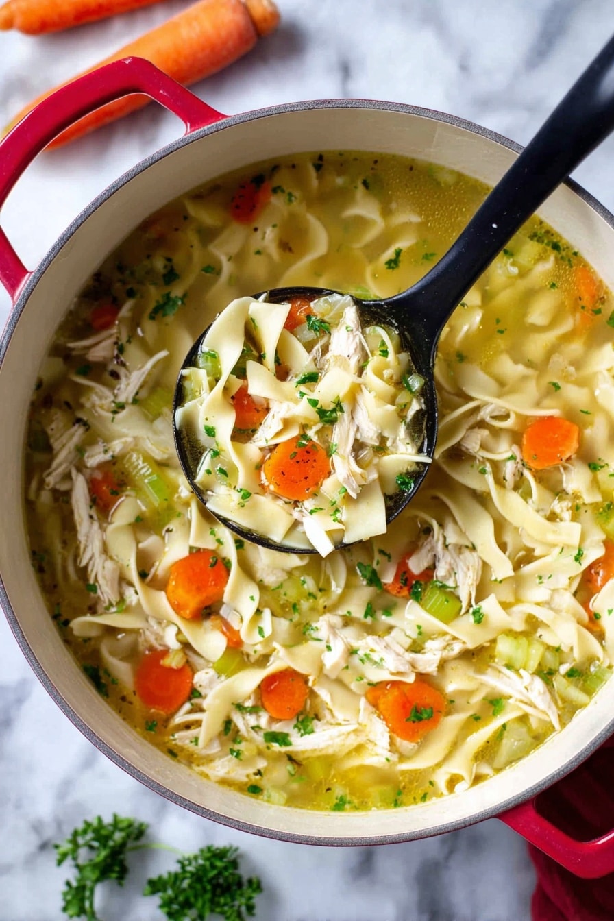 Homemade Chicken Noodle Soup Recipe