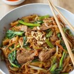 Easy Chicken Drunken Noodles Recipe