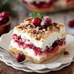 No-Bake Cranberry Cheesecake Dessert Recipe