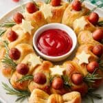 Festive Pigs in a Blanket Wreath Recipe