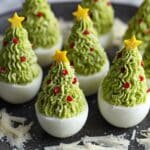 Christmas Tree Deviled Eggs Recipe