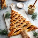Cheesy Puff Pastry Christmas Tree Appetizer Recipe