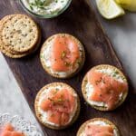 Crispy Potato Pancakes with Smoked Salmon Recipe