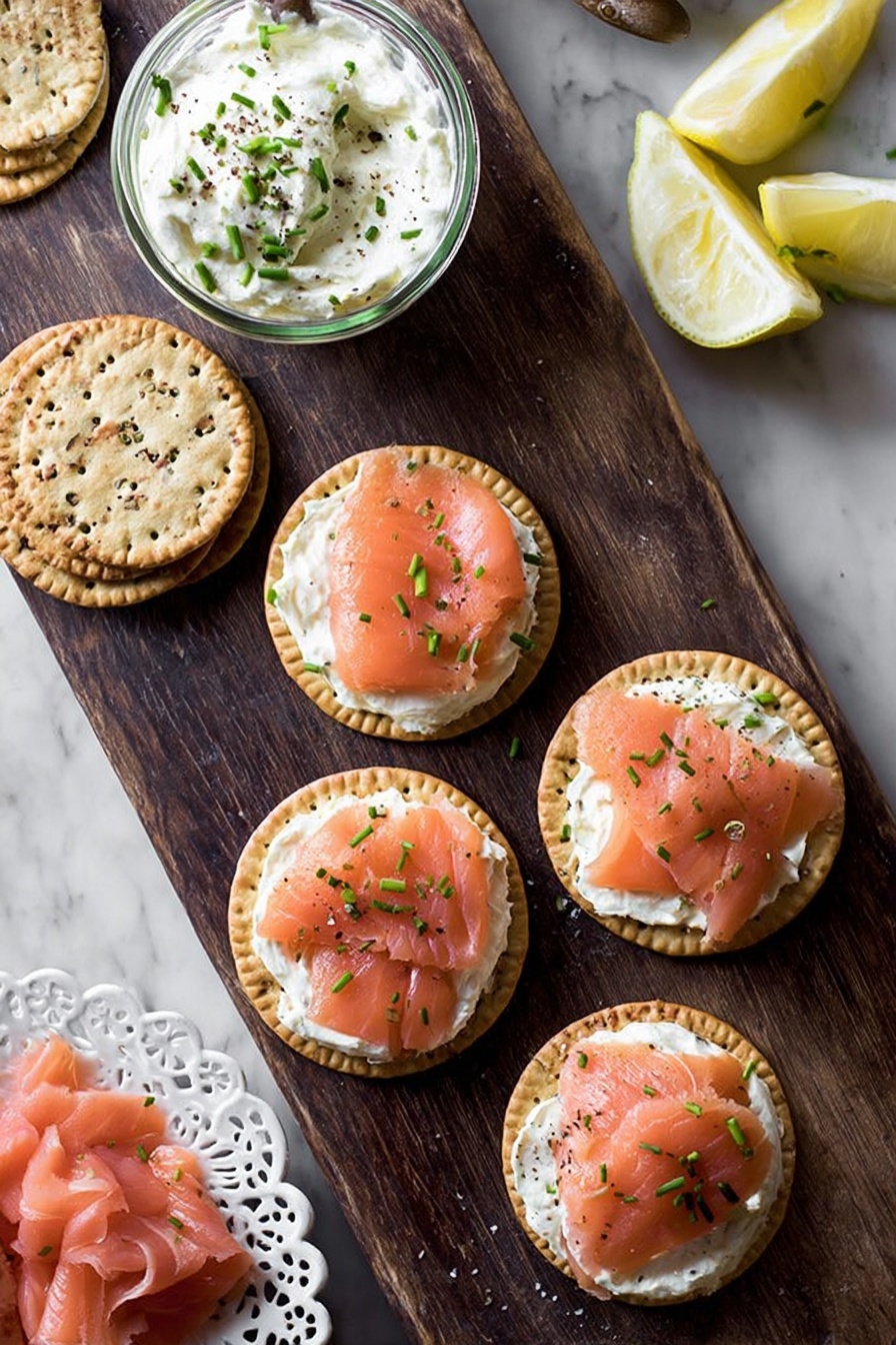 Crispy Potato Pancakes with Smoked Salmon Recipe