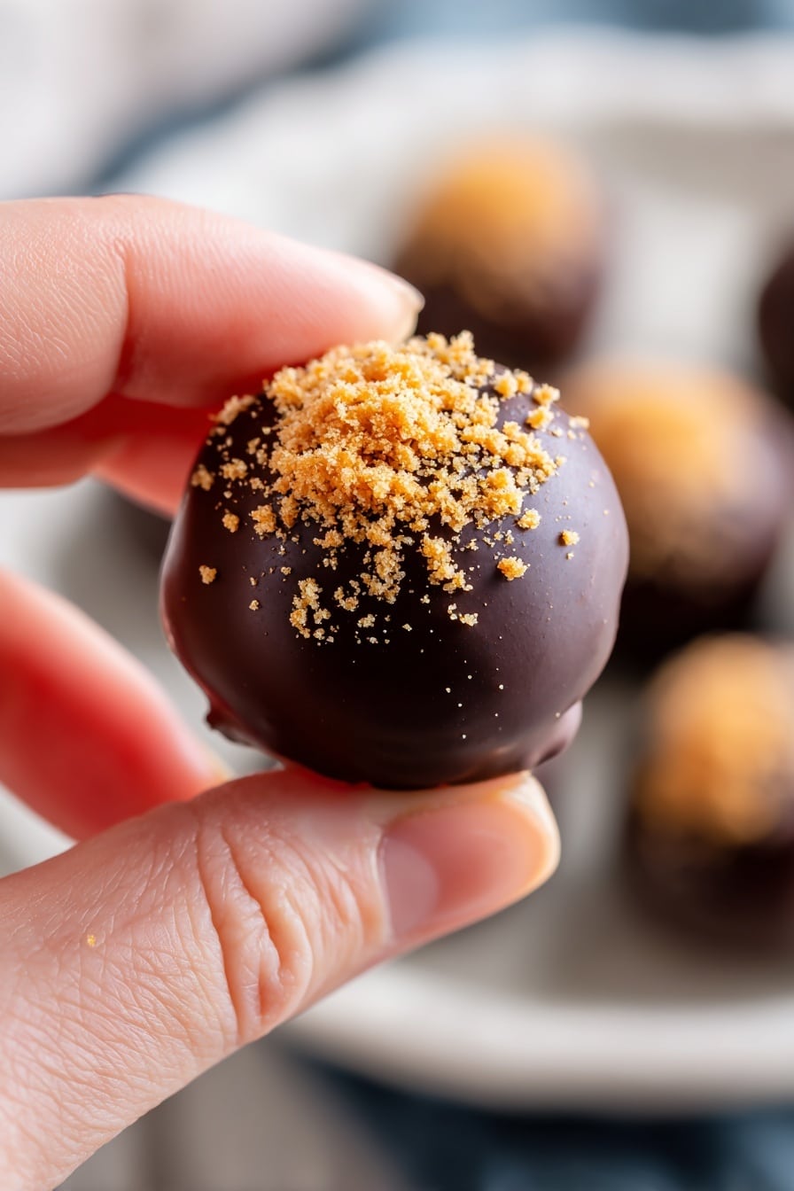 Chocolate Gingerbread Truffles Recipe 8 Chocolate Gingerbread Truffles Recipe - Serving