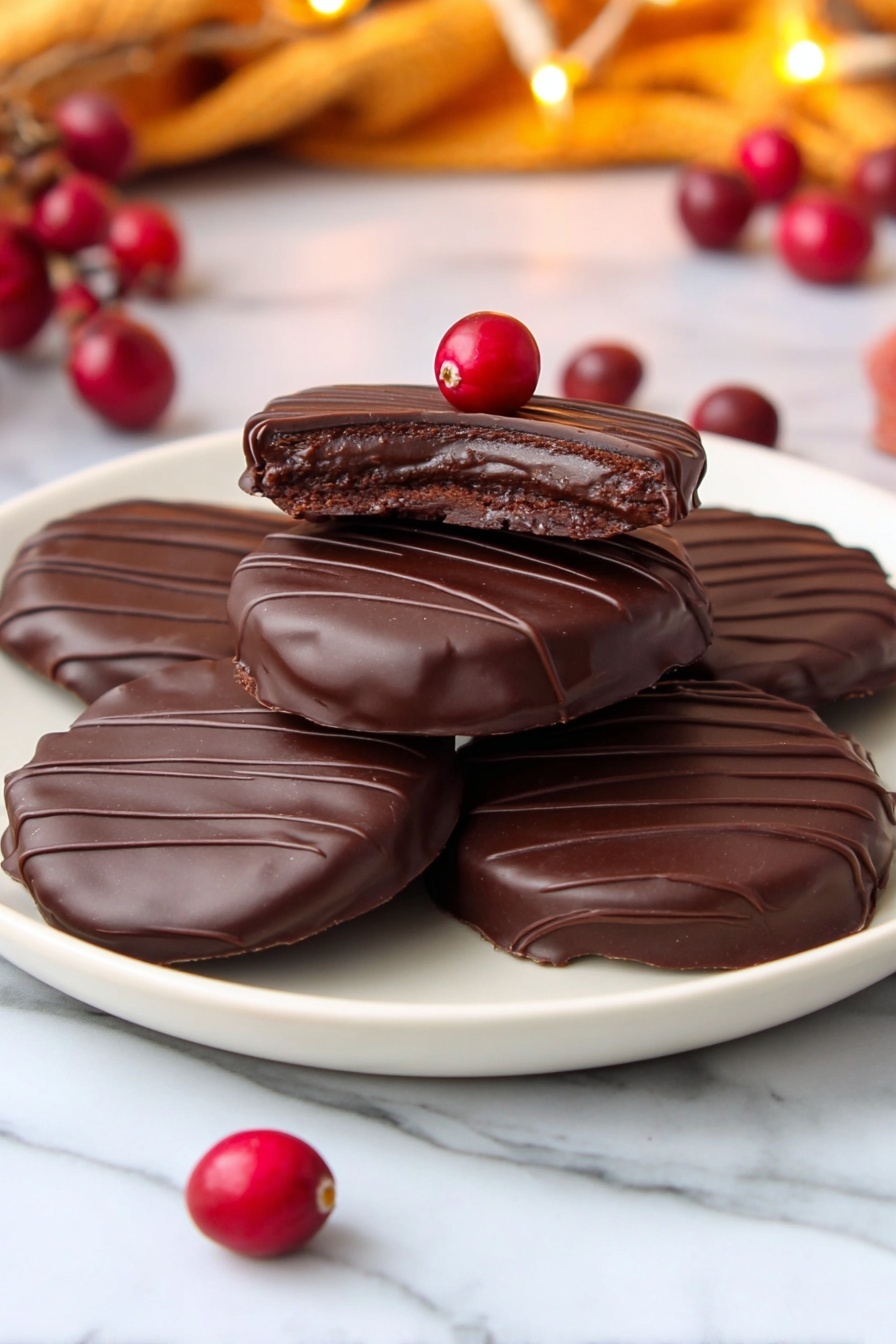 Dark Chocolate Cranberry Bites Recipe