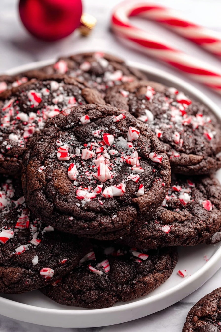 Chocolate Peppermint Cookies Recipe