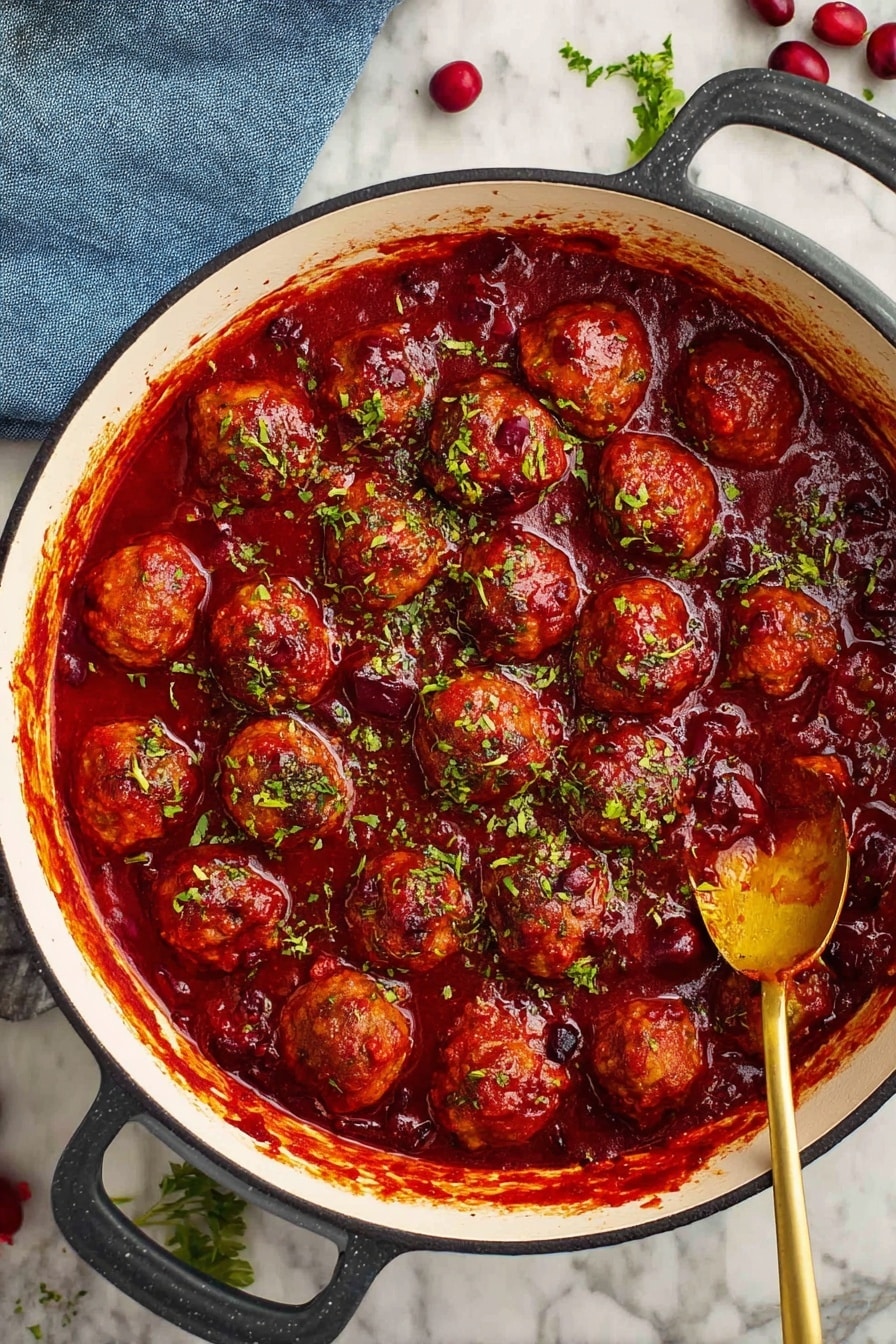 Cranberry Meatballs Recipe
