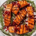 Roasted Salmon with Pomegranate Glaze Recipe