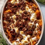 Sweet Potato Maple Casserole with Marshmallows Recipe