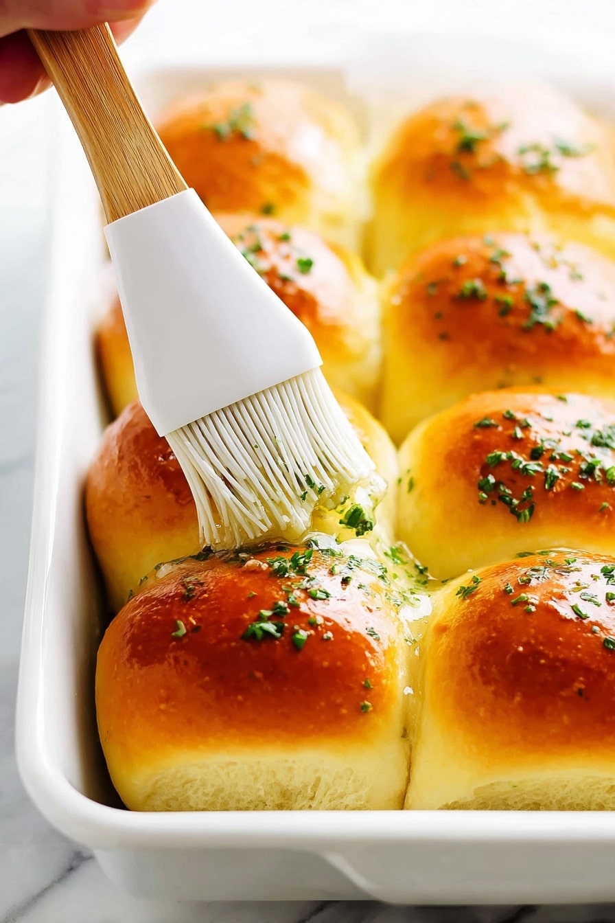 Rosemary Garlic Dinner Rolls Recipe