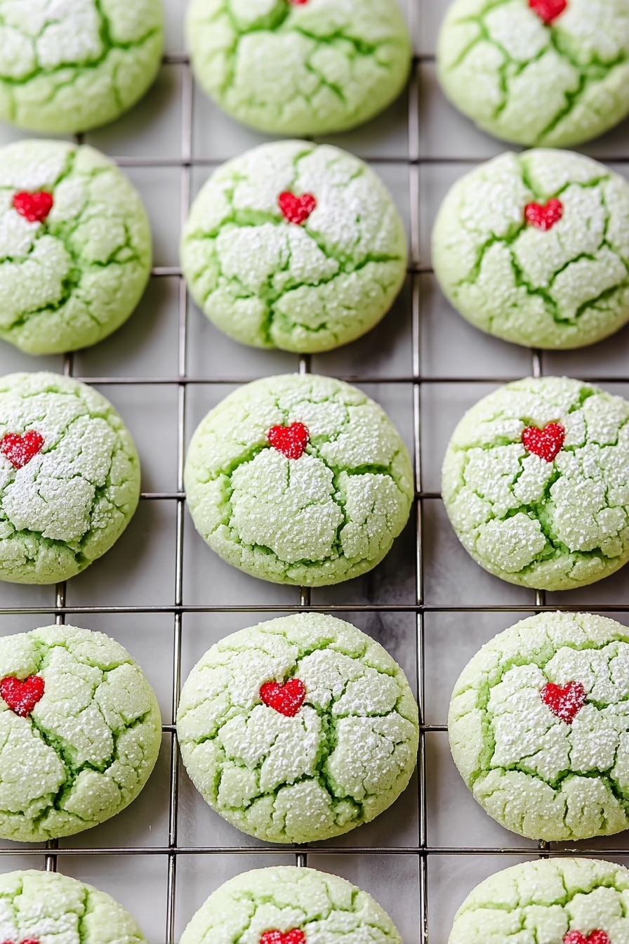 Grinch Peppermint Cookies Recipe