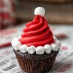 Santa Hat Cupcakes Recipe