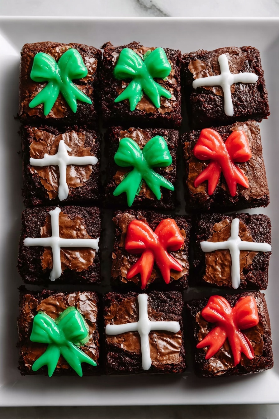Festive Christmas Brownie Gifts Recipe
