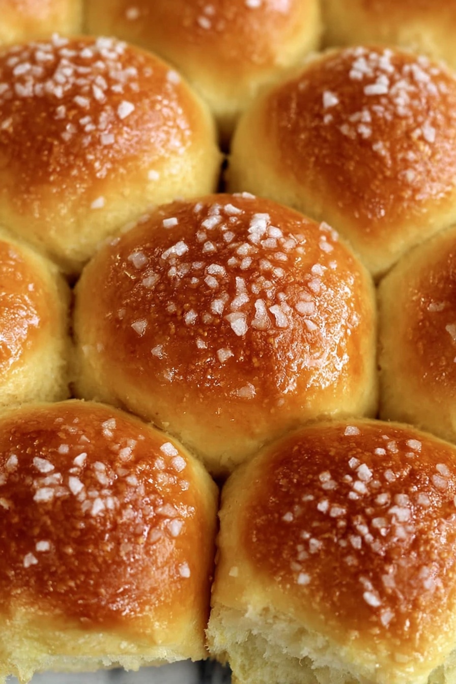Pull-Apart Pretzel Rolls Recipe
