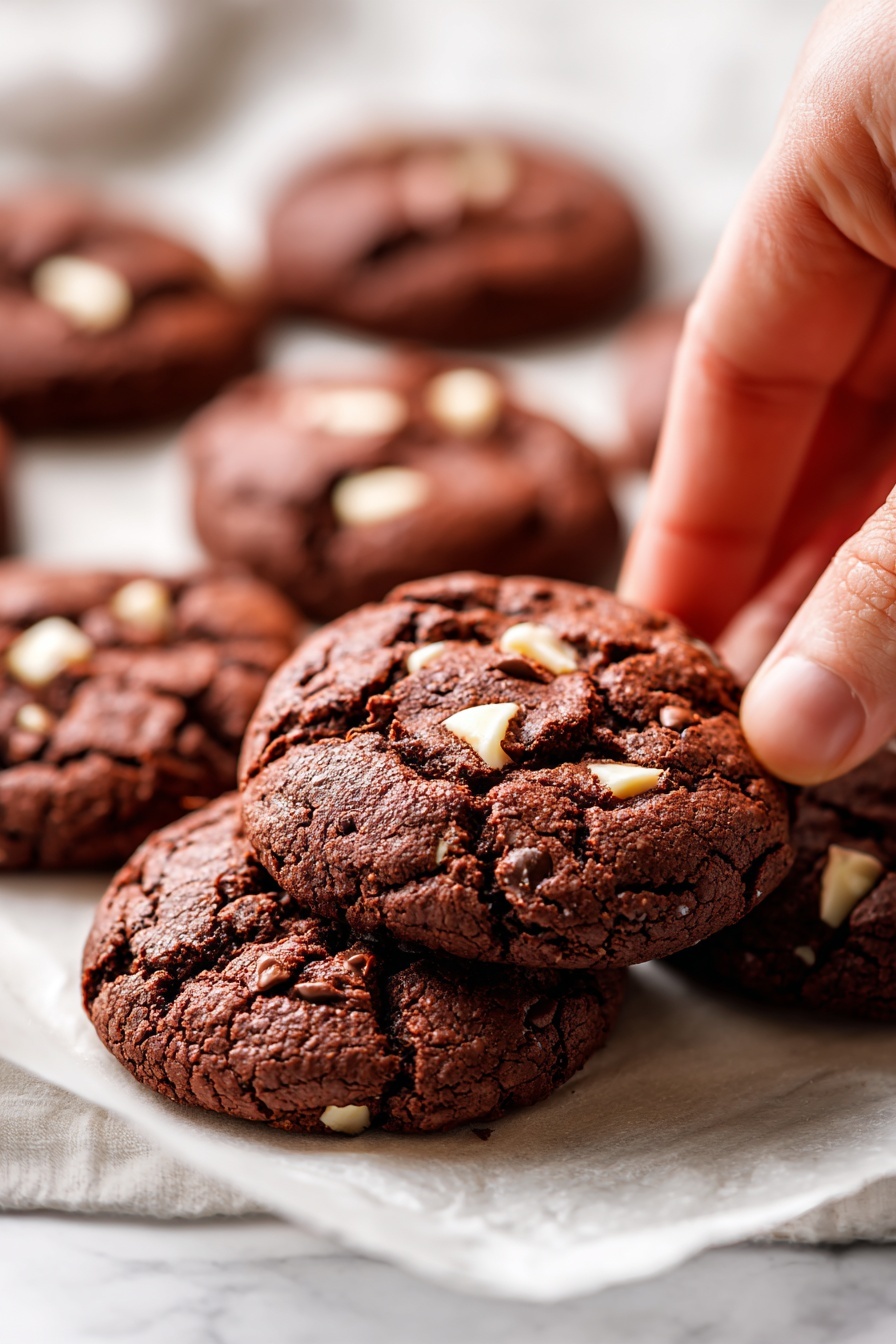 Hot Chocolate Cookies Recipe 8 Hot Chocolate Cookies Recipe - Serving