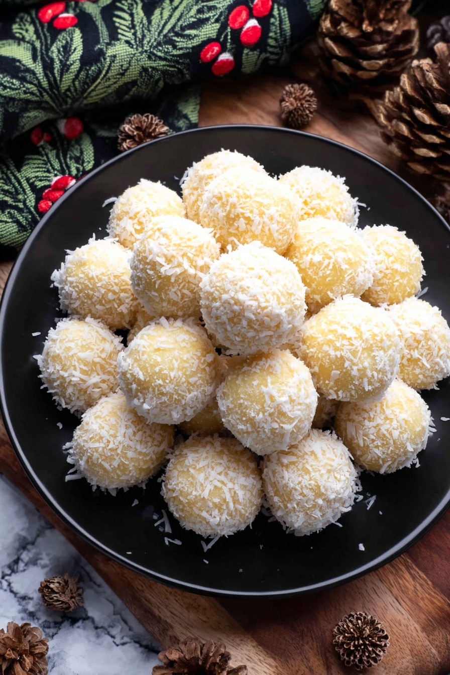 Pineapple Christmas Balls Recipe