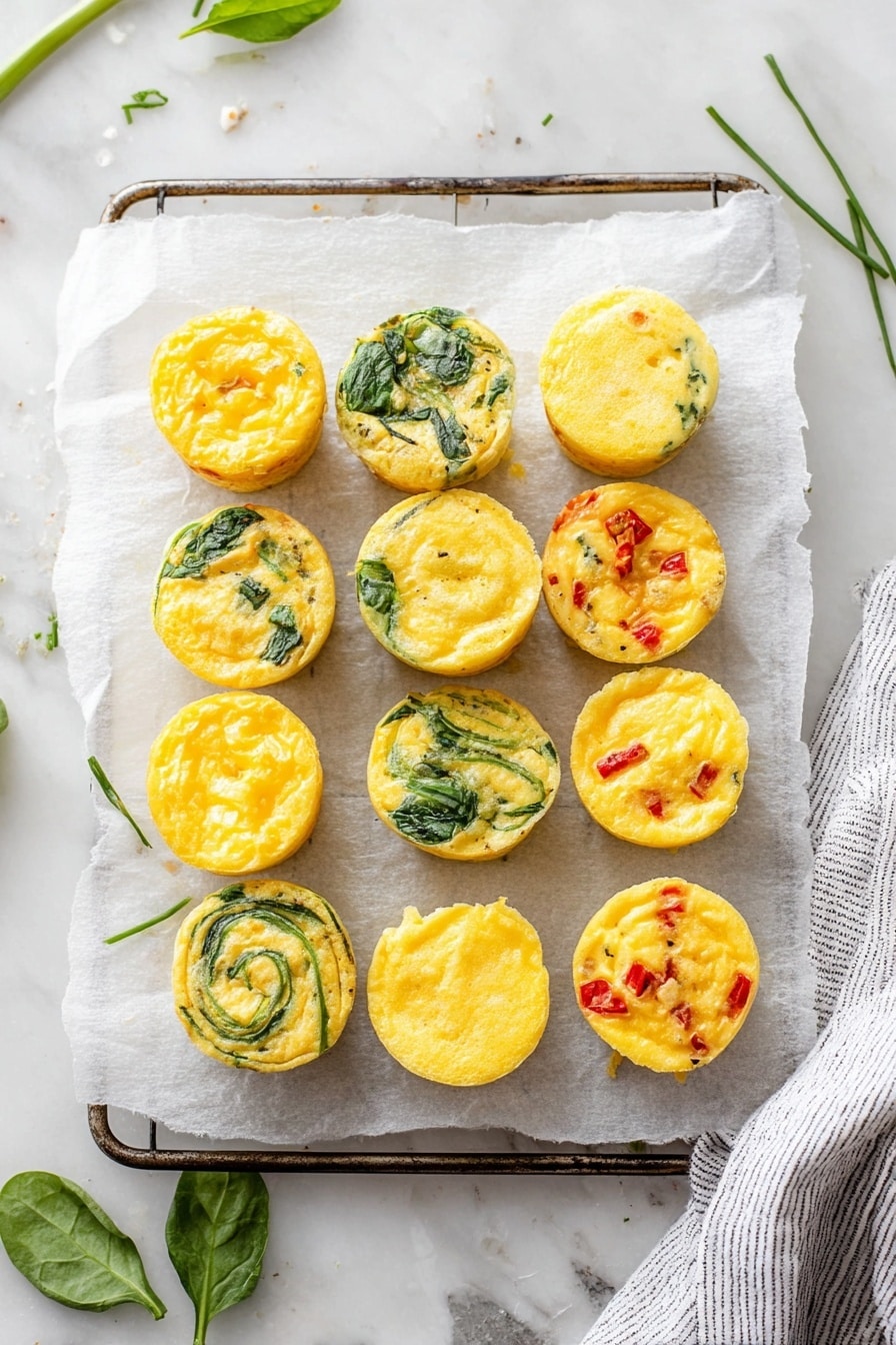 Cottage Cheese Egg Bites with Veggie Mix-Ins Recipe