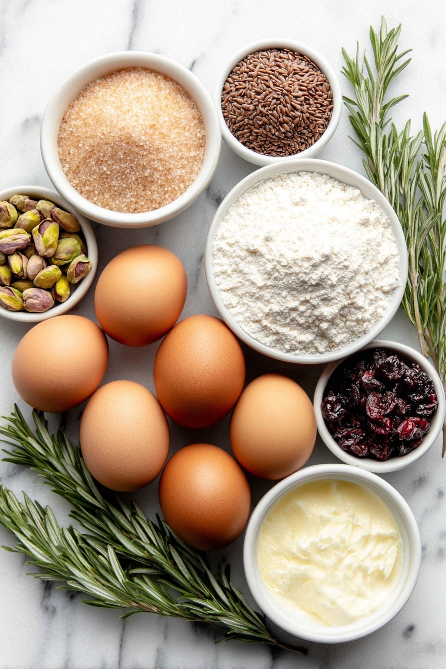 Ham and Cheese Puff Pastry Christmas Tree Recipe 7 Flat lay of two fresh puff pastry sheets stacked with one partially spread with creamy white herbed cheese, thin delicate slices of pink prosciutto arranged overlapping on top, a small white bowl filled with bright shredded orange cheddar cheese, a small white bowl holding a mix of natural seeds with varying browns and tans, a small white bowl containing golden egg wash, and two whole uncracked brown eggs, all placed symmetrically on simple white ceramic dishes and bowls, placed on a clean white marble surface, soft natural light, photo taken with an iPhone, professional food photography style, fresh ingredients, white ceramic bowls, no bottles, no duplicates, no utensils, no packaging --ar 2:3 --v 7 --p m7354615311229779997 - Ham and Cheese Puff Pastry Christmas Tree, festive holiday appetizer, easy holiday appetizers, Christmas party finger foods, savory puff pastry recipes