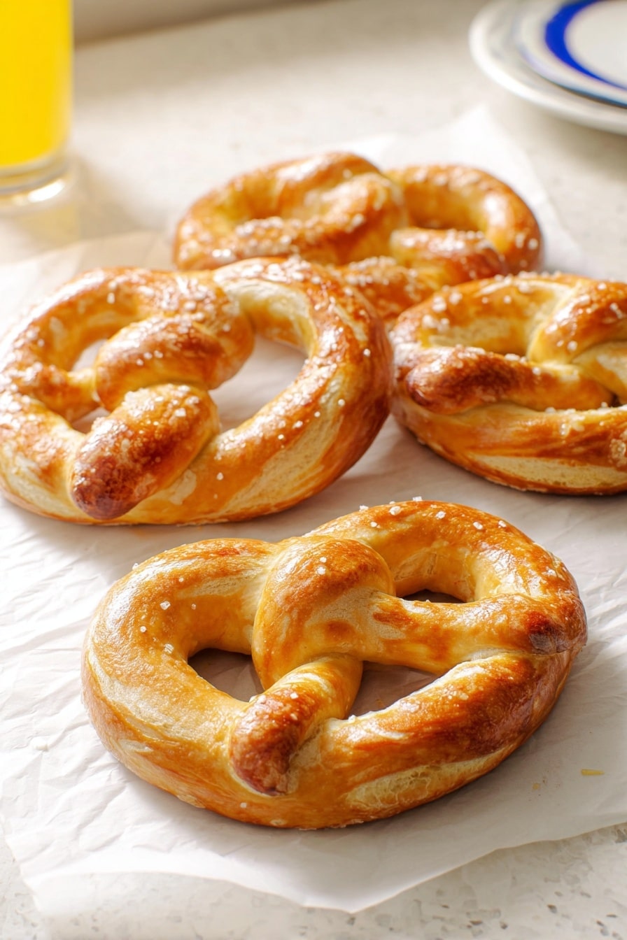 Homemade Soft Pretzels Recipe