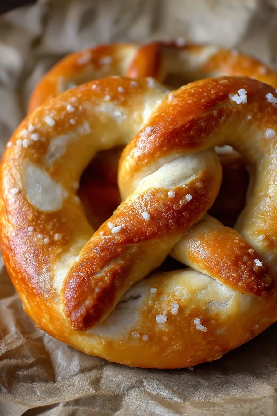 Easy Soft Pretzels Recipe