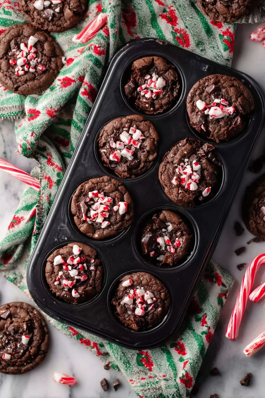 Peppermint Mocha Cookies Recipe