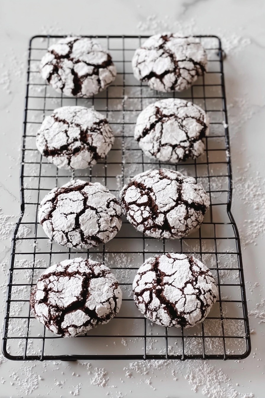 Chocolate Crinkle Cookies Recipe