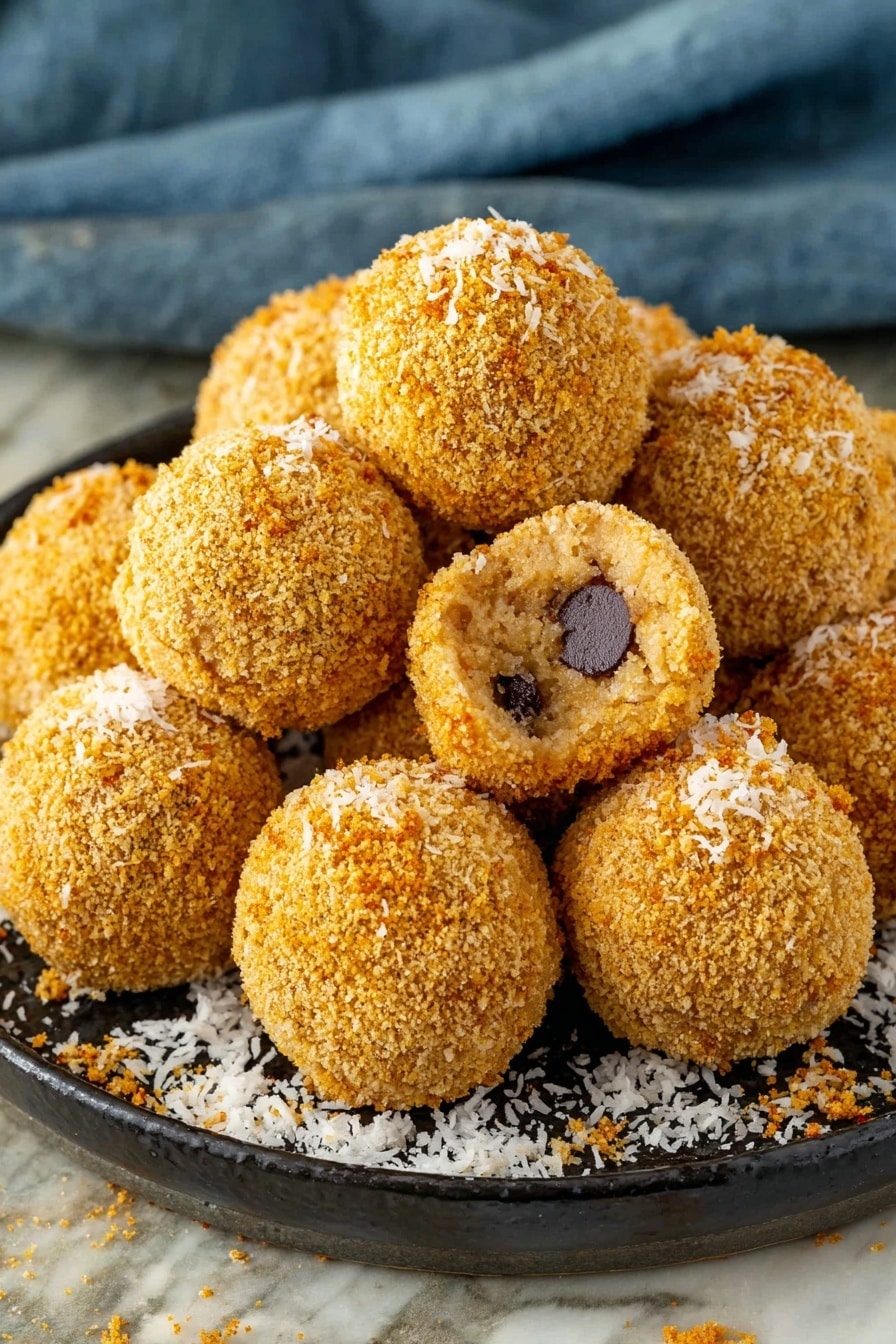 No-Bake Coconut Chocolate Balls Recipe