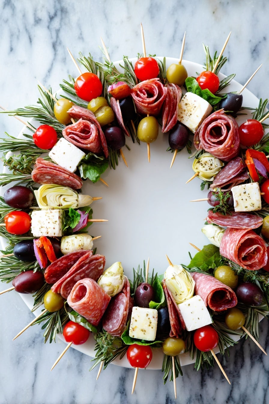 Charcuterie Wreath Platter Recipe